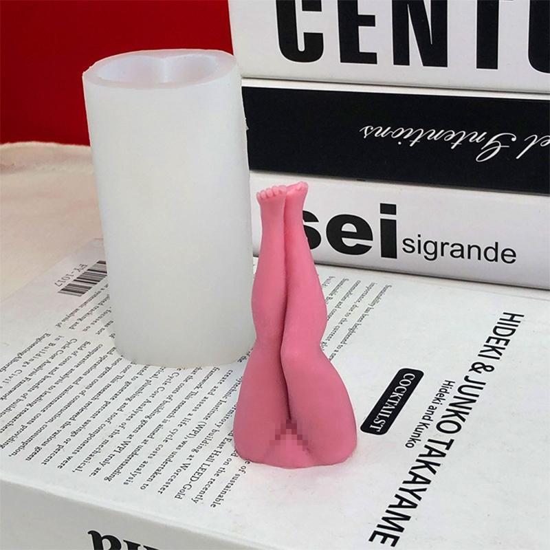 Silicone Candles Mould Wax Epoxy Making Soap Molds Craft DIY Hand Making Gadgets