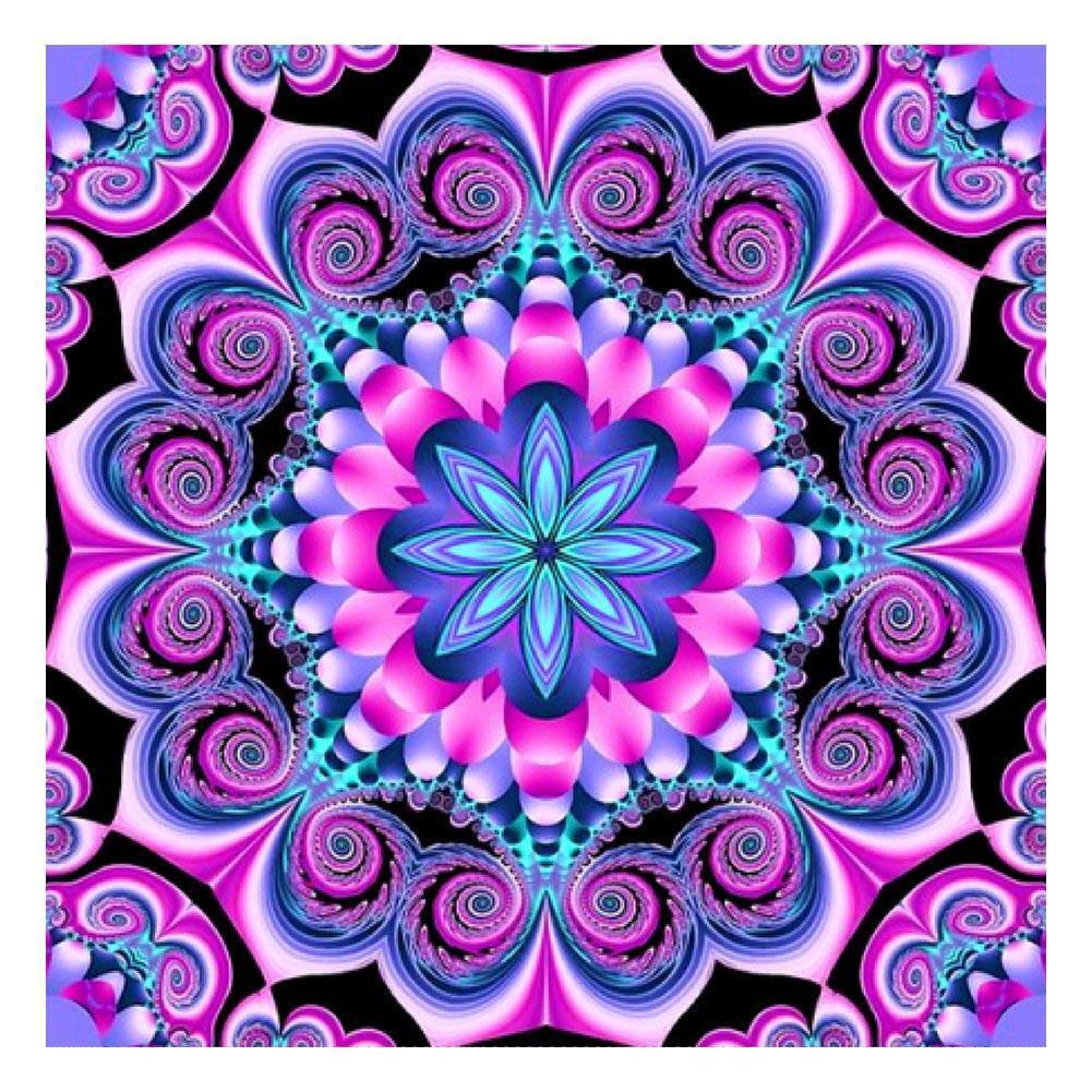 Geometric Flower 5D Full Drill Diamond Painting Embroidery DIY Cross Stitch
