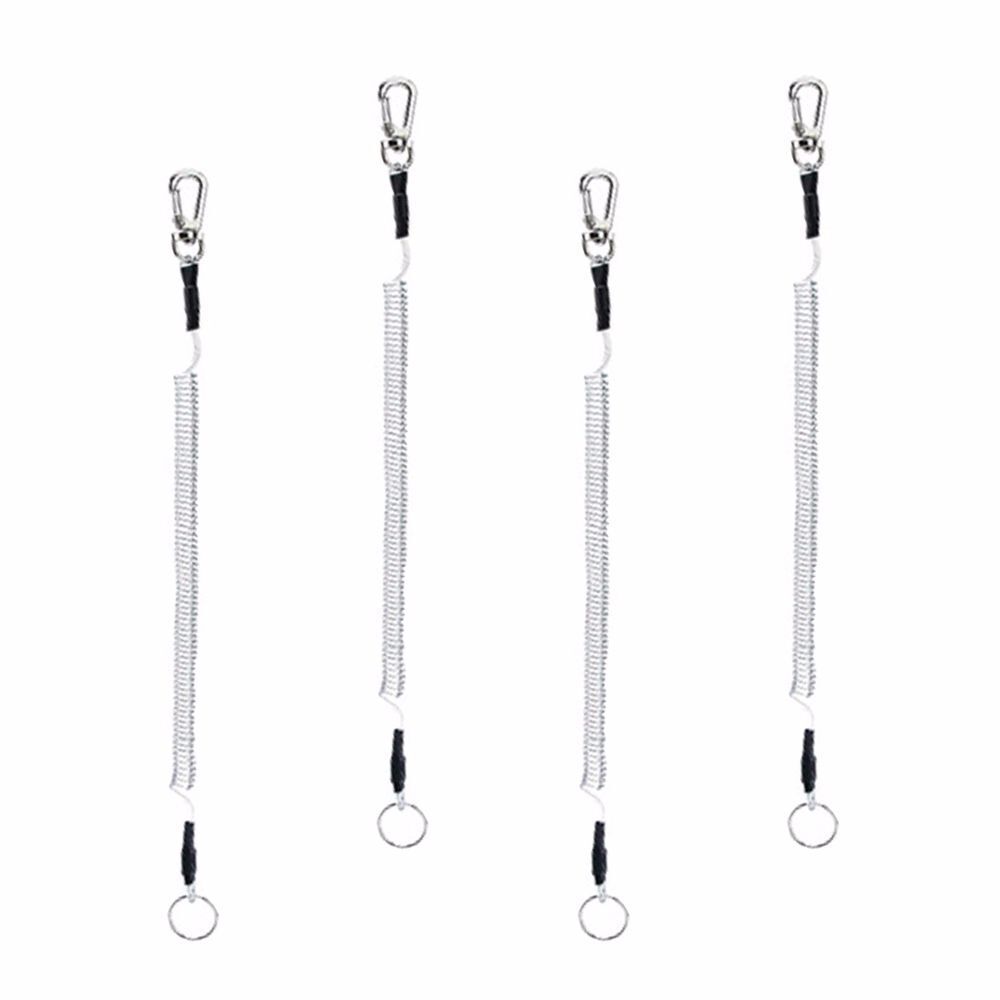 Lanyards Security Gear Tool Anti-lost Phone Keychain Spring Elastic Rope