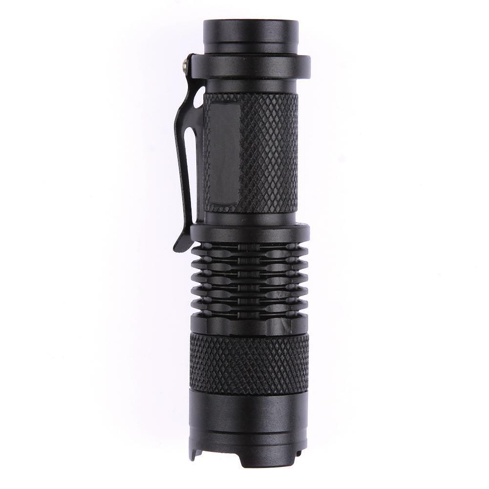 1500LM Portable Mini LED Outdoor Flashlight Torch Pocket Zoomable Light