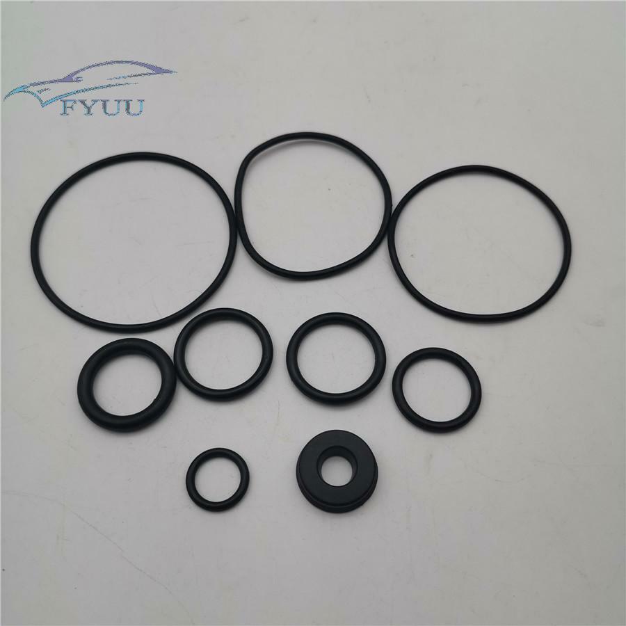 1set Black Rubber Fuel Pump Seal Kit Set For BG BARRY GRANT BG400 BG280 BG220