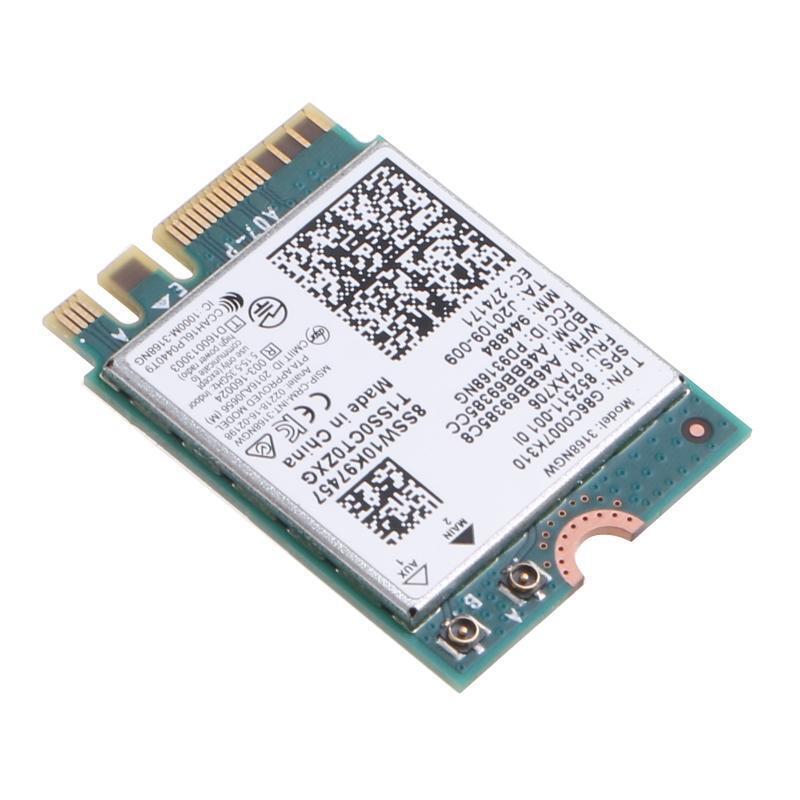 WiFi AC 3168NGW 802.11ac NGFF M.2 Card Desktop Kit BT-compatible 4.2 Adapter