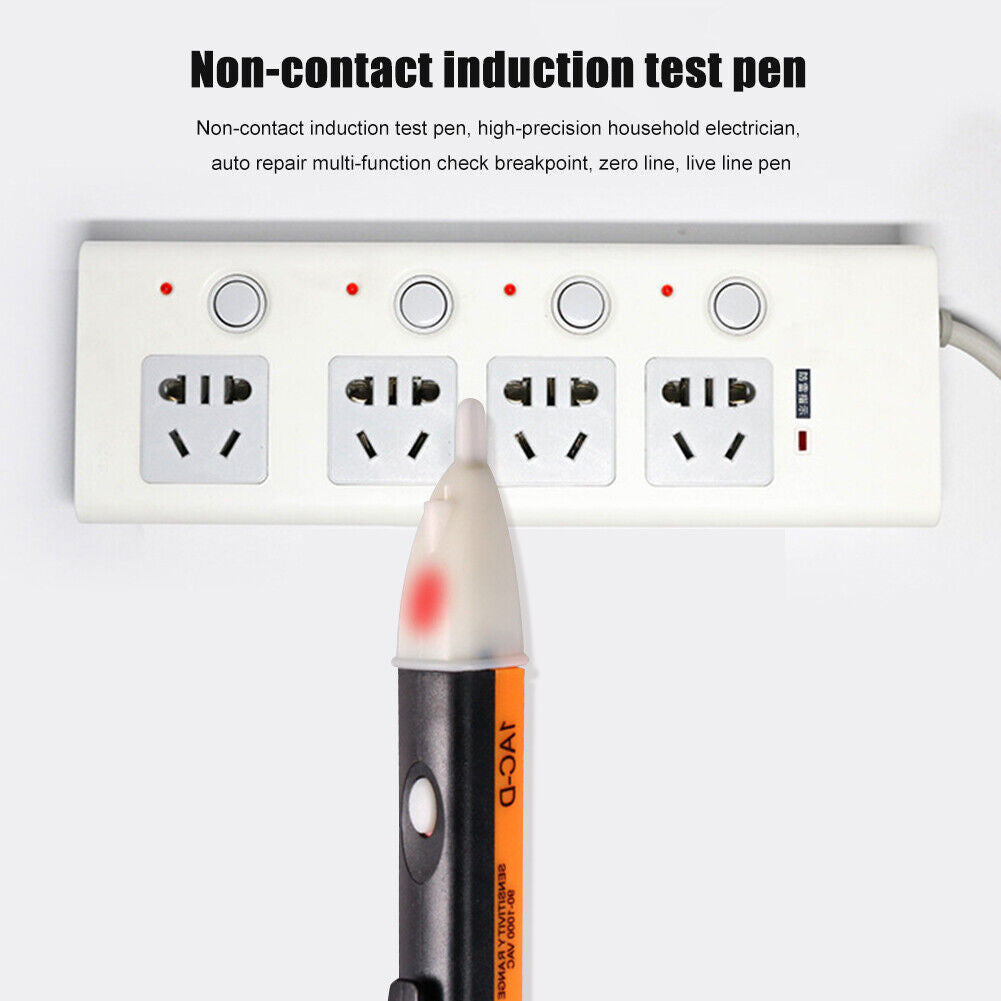 90-1000V AC Voltage Detectors Non-Contact Tester Pen Electric Test Pencil