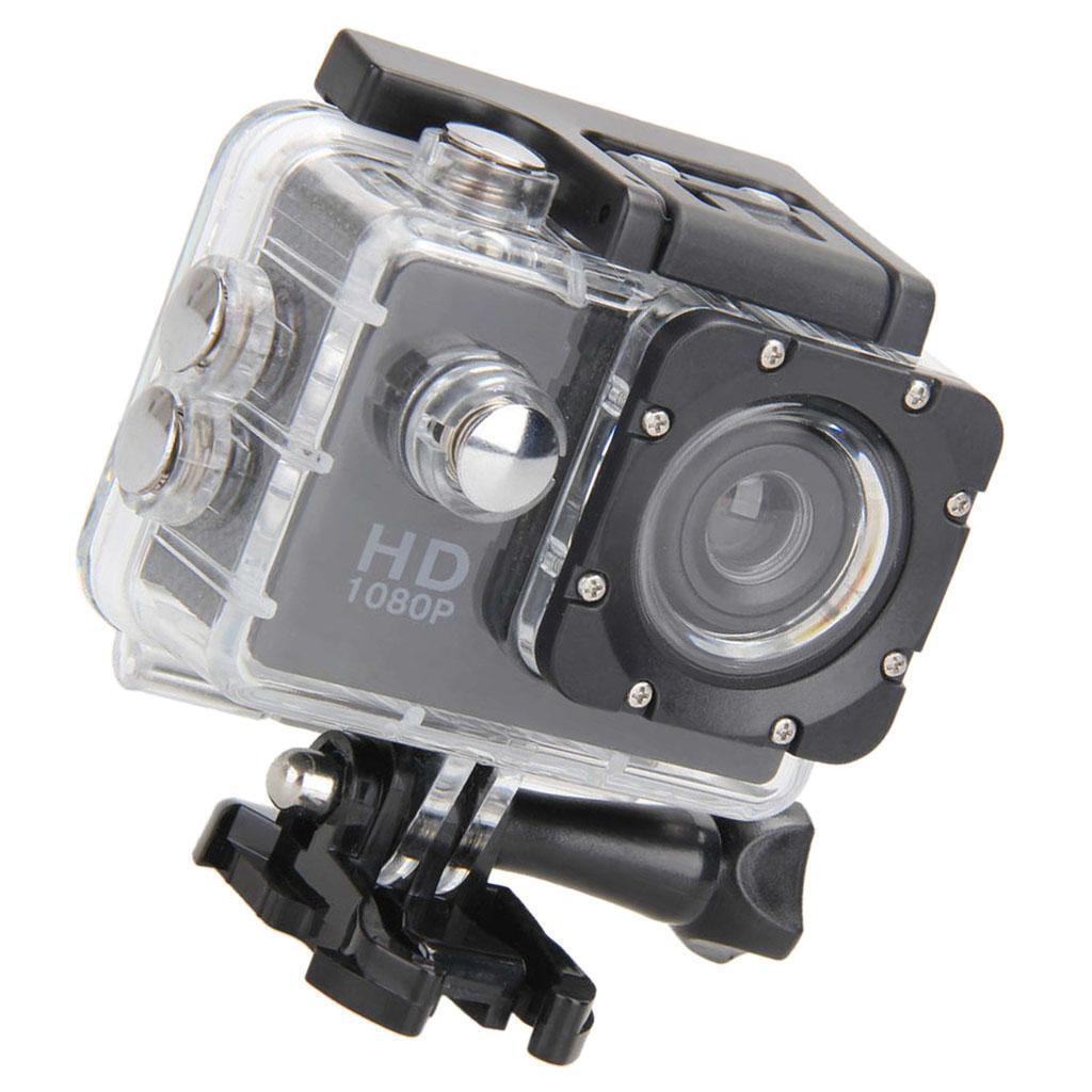 Waterproof 1080P HD DV DVR Sports Camera for Rock Climbing, Diving, Black