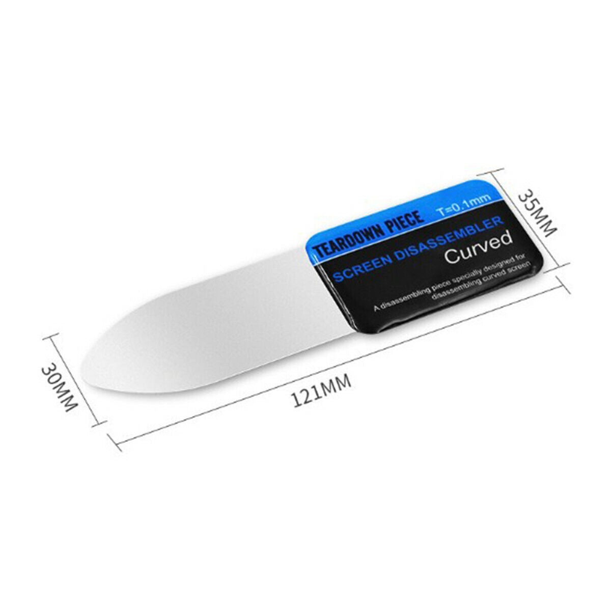 Mobile Phone Curved LCD Screen Thin Spudger Blade Pry Card Bar Open Repair Tool