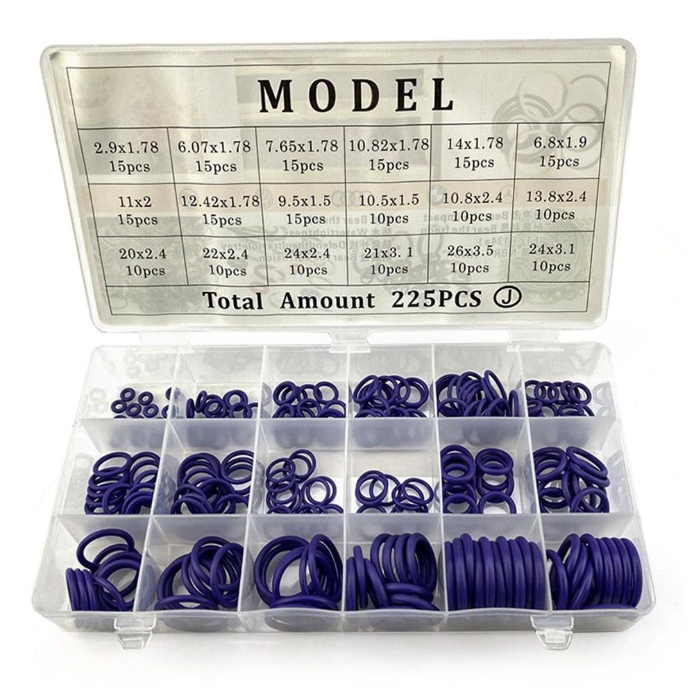 Conditioning HNBR O Rings Car Air Conditioning O Ring Seal Set Rubber O Ring