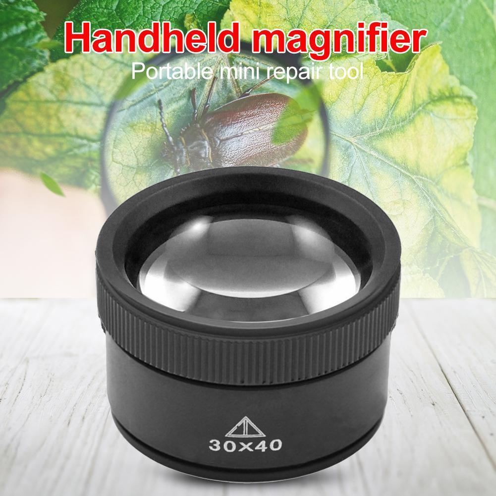 30X Monocular Magnifying Glass Mini Loupe Lens Jewely Magnifier (30x40mm)