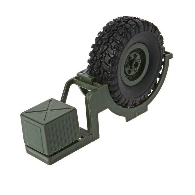 Spare Tire Decoration Parts for WPL 1/16 B36 B-36 B36K B36KIT Military Truck RC