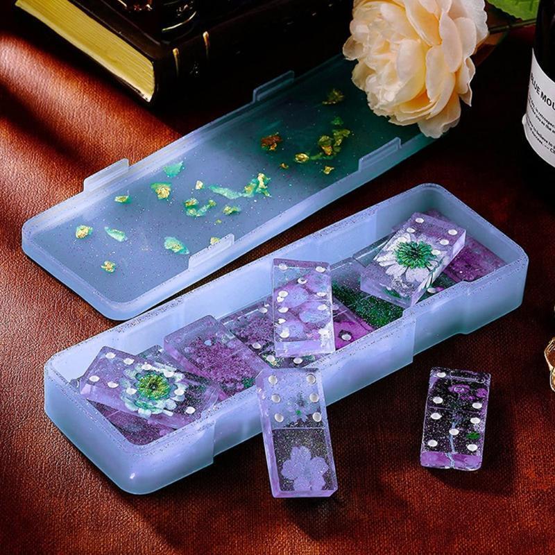 Diy Crystal Epoxy Pencil Box Mold School Supplies Office Stationery Box Mold