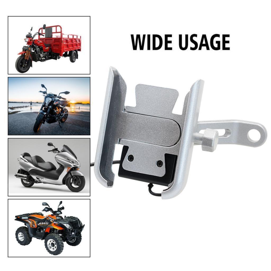 Motorcycle Holder for 4 "-6.5" Smartphones Cast Aluminum Alloy Motorcycle