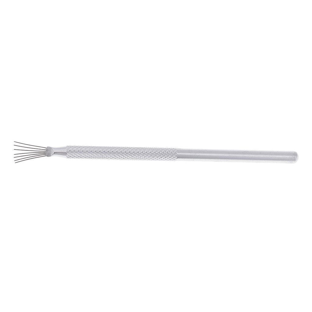 Aluminium Wire Clay DIY Sculpting Tool 7 Pins Ceramics Pottery Texture Brush