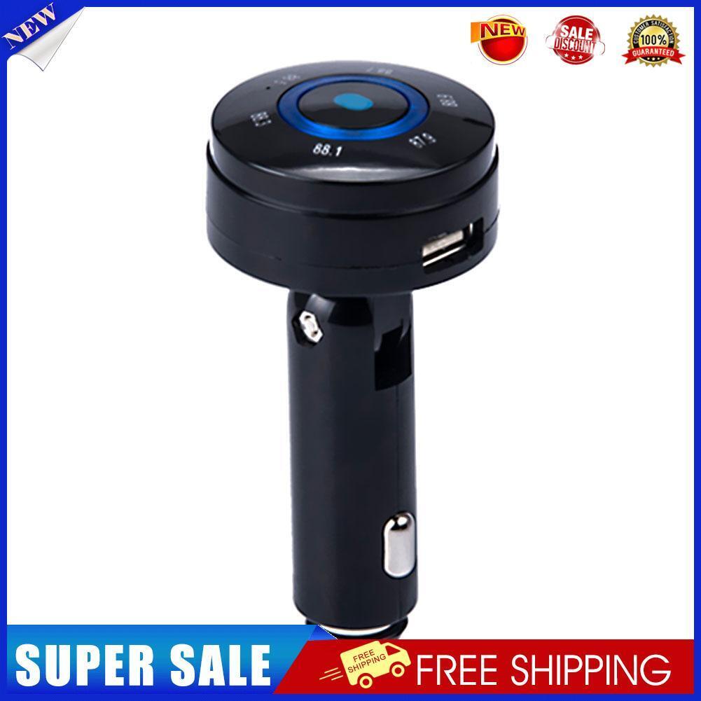 Car Kit MP3 Player Bluetooth-compatible Phone FM Transmitter for TF/MMC/USB