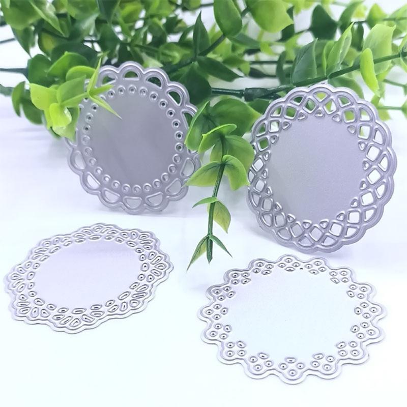 Wreath Circle Metal Cutting Dies Stencil DIY Scrapbooking Album Paper Template