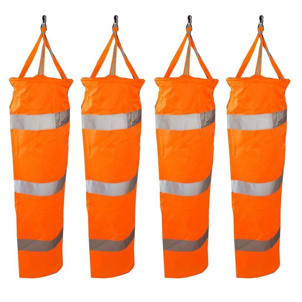 4 Pcs  Aviation Windsock Wind Sock Bag Festival Camping Flag