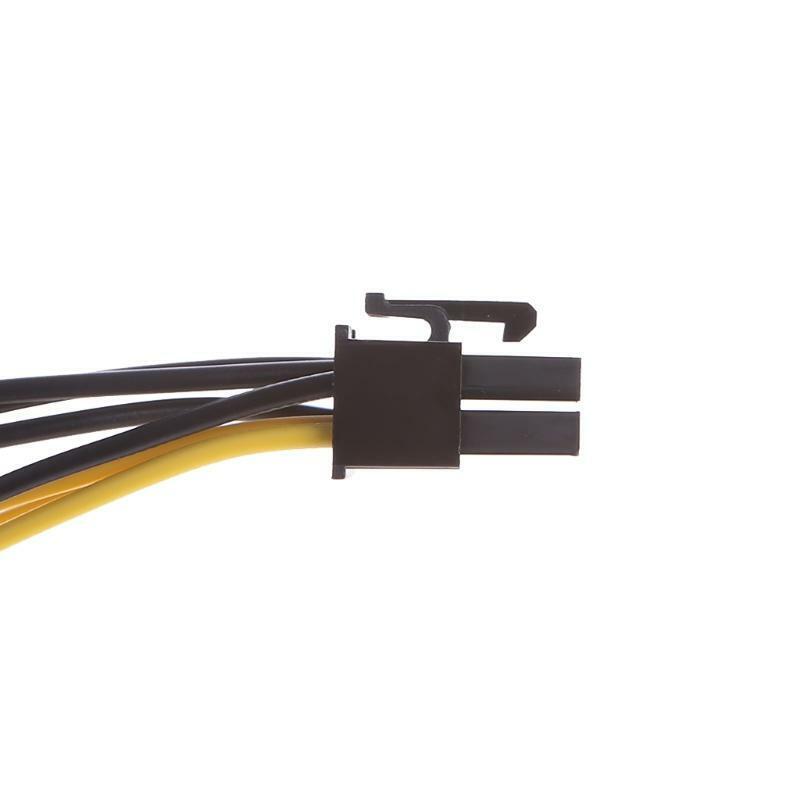 Video Card Pci-e ATX PSU Power Supply -  2x 4-Pin Molex to PCIe Adapter Cable