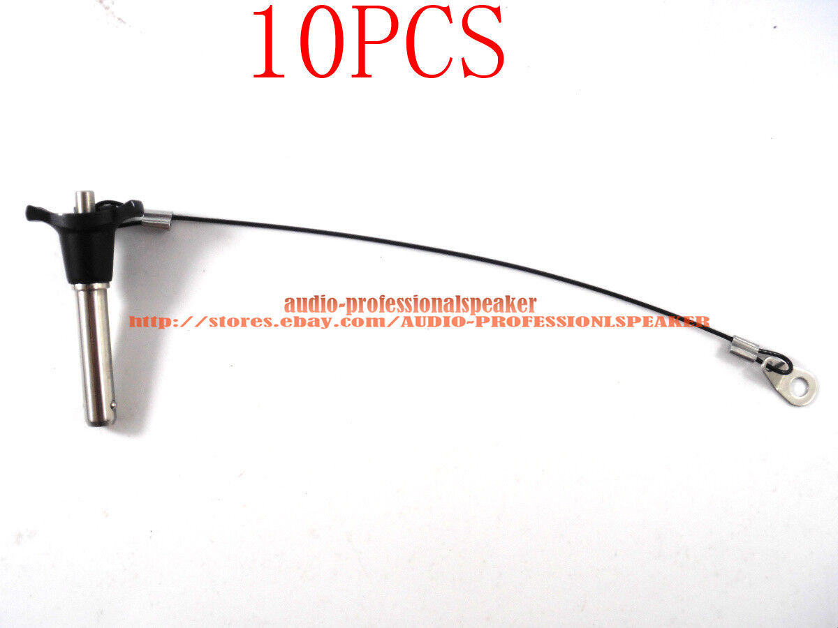 10PCS Stainless Speaker Pin10x34mm For  for line array speakers In dj speaker