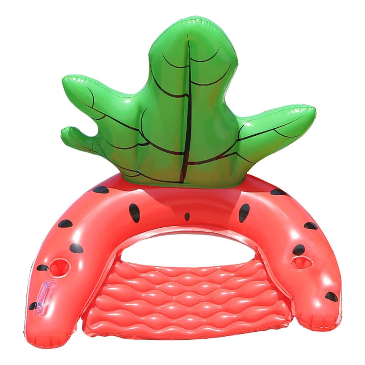 Watermelon Inflatable Pool Float Beach Float Chair with Handles for Beach