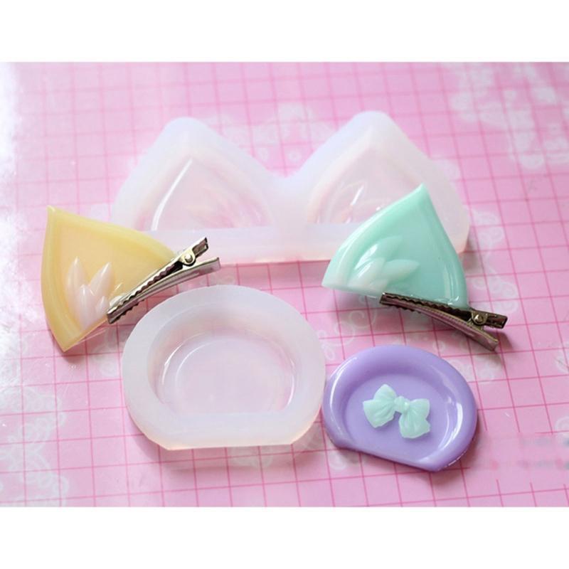 Cat Ears and Bear Ears Cute Mold  for DIY Personalized Frame Mold Crafts 2-piece