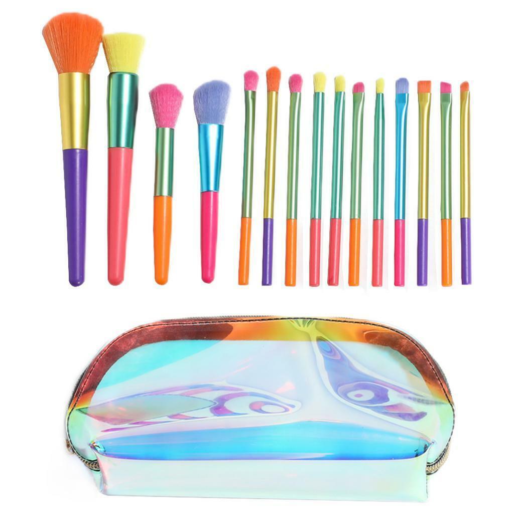 15 Pieces Makeup Brushes Set,  Brush Cosmetic Brushes Kit Eyeshadow