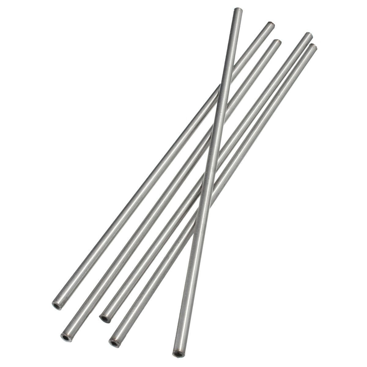 2Pcs Stainles Seamless Steel Capillary Tube OD6mm x 4mm  ID, Length 250mm