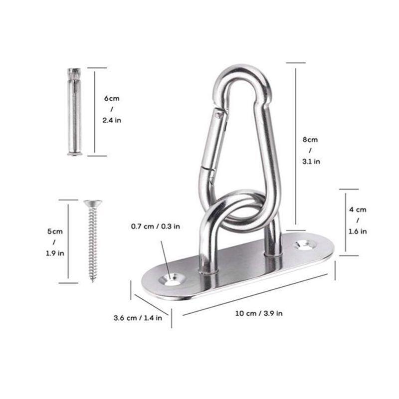Multipurpose Hanging Hammock Chair Load-bearing Fixed Disk Buckle Durable