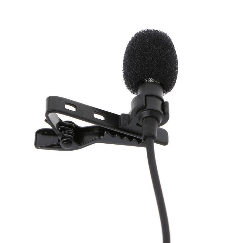 4.92ft Length Microphone with Sponge Cap Protector Practical 3.5mm Jack
