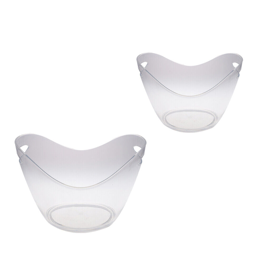 2pcs Ice Bucket Beer Cooler Drink Champagne Chiller  for Party BBQ KTV