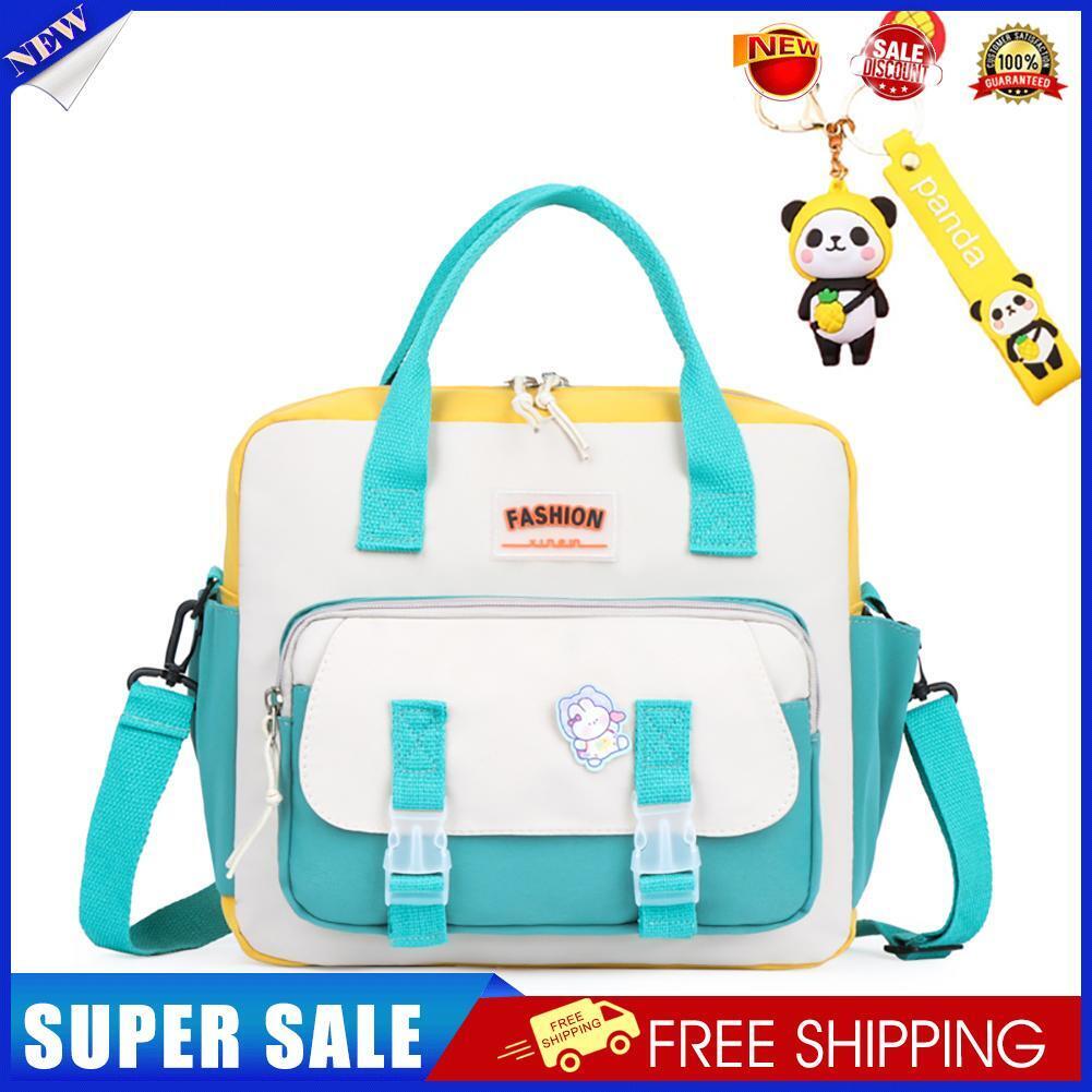 Multifunctional Backpack Schoolbag Cute Teenager Girls Shoulder Bag (Green)