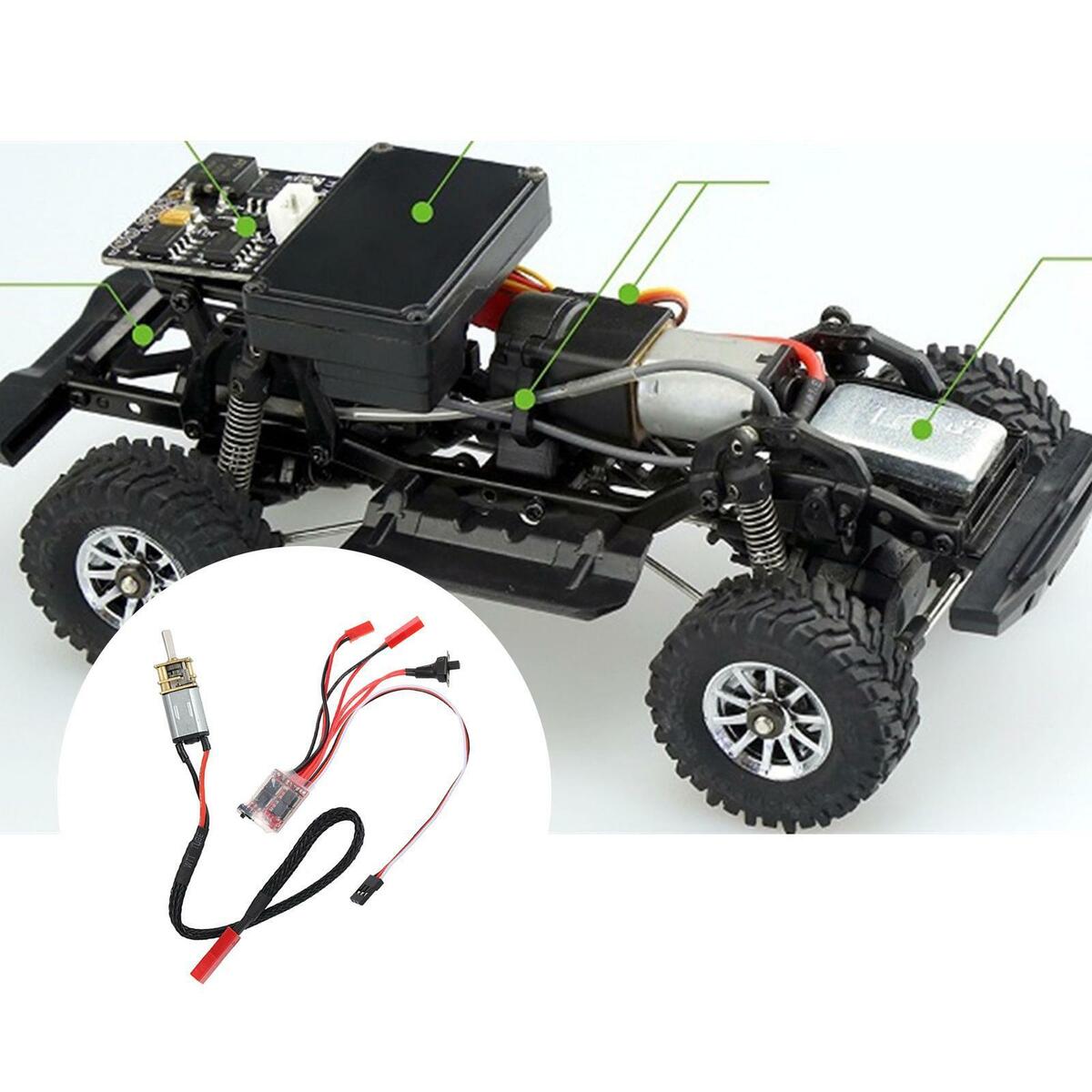 RC N20  Motor and 30A ESC for  1/35 DIY Modified  Car