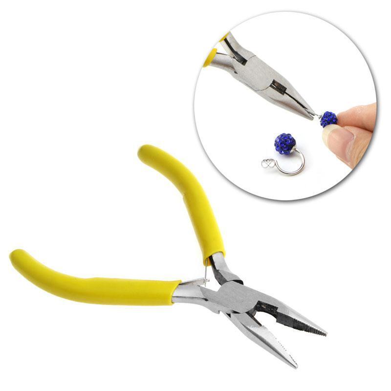 Jewelry Pliers with Soft Rubber Handles for Wire Work Beading Jewelry Making DIY