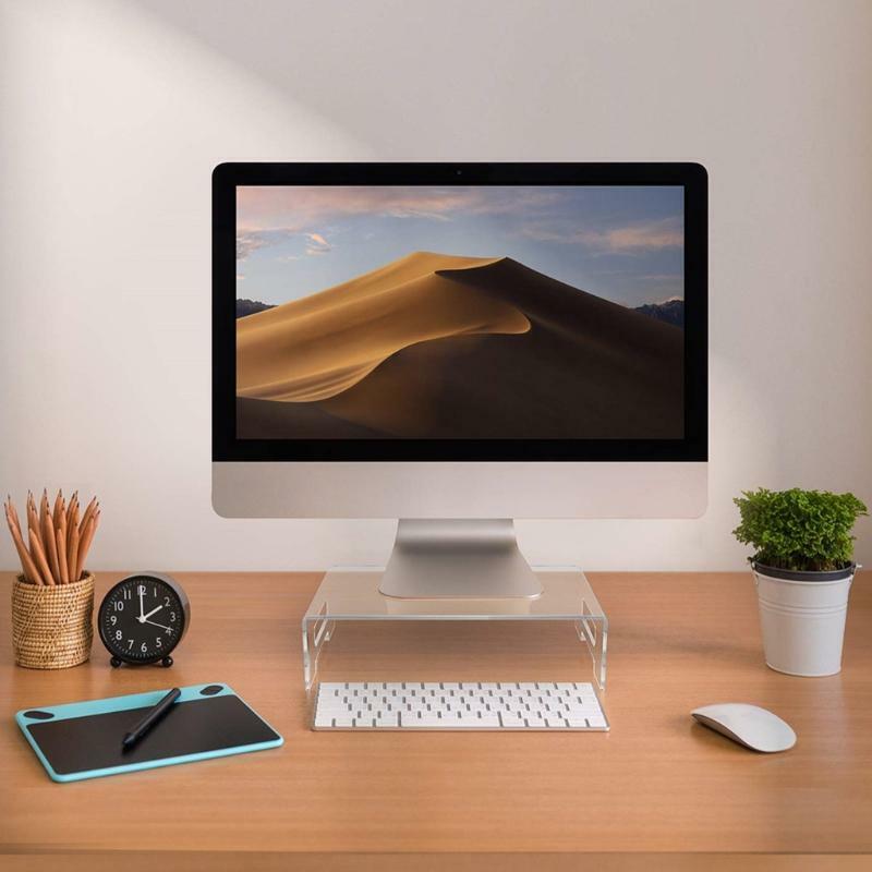 Monitor Stand Display Tray Shelf Bed Tray Keyboard Cover Laptop Monitor Showcase