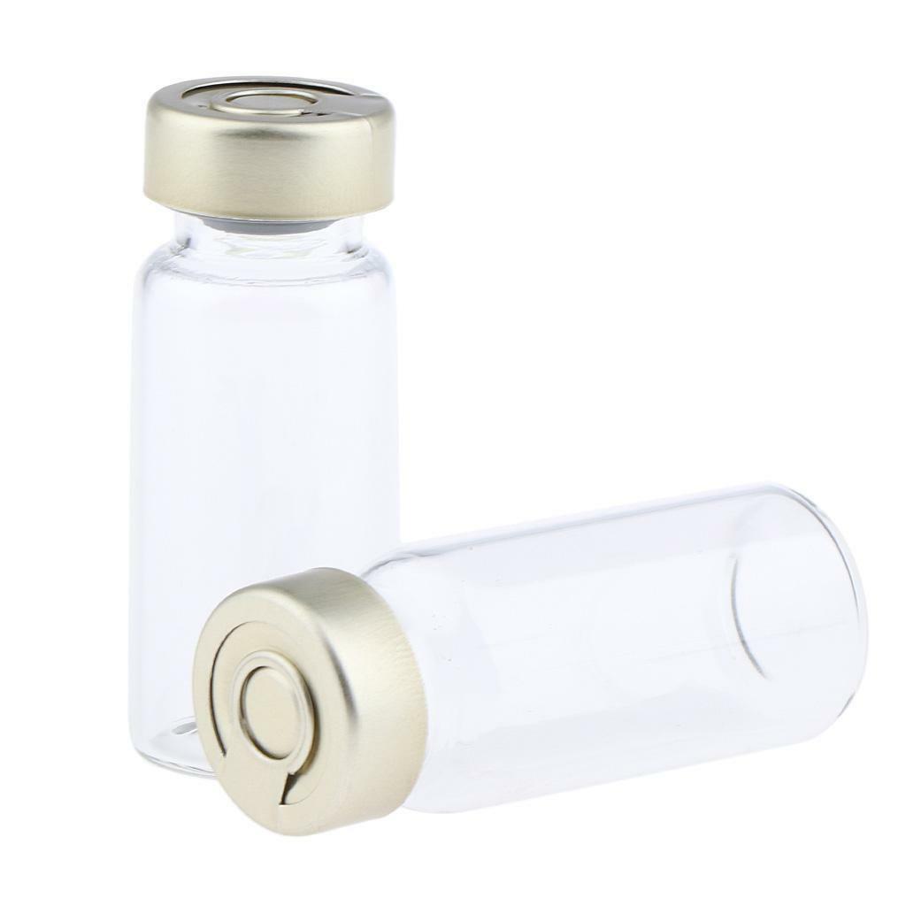 20pcs Refillable Empty Bottle   Powders - Clear, 10ml