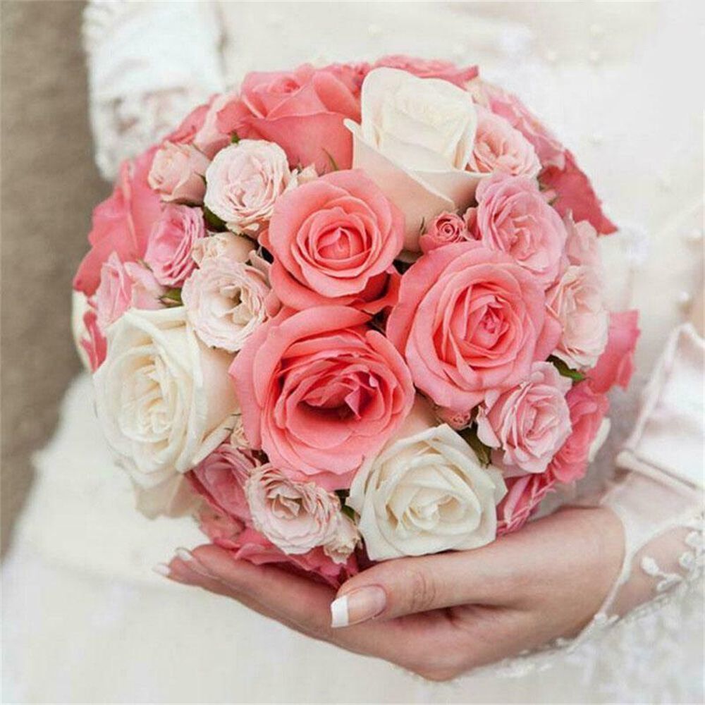Floral Holder Decoration Bridal Bouquet Holder Floral Handle Wedding Bouquet