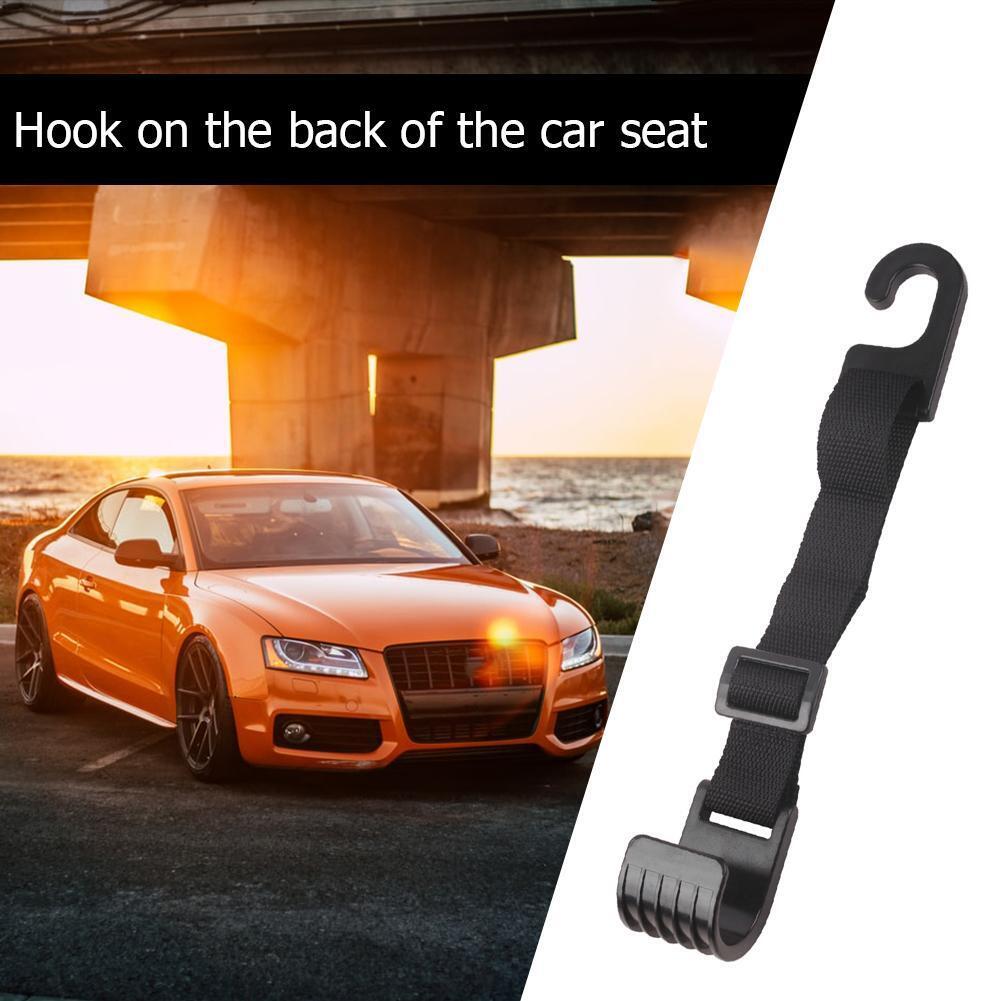 Car Seat Headrest Hook Adjustable Hanger Clip Bag Holder Auto Fastener