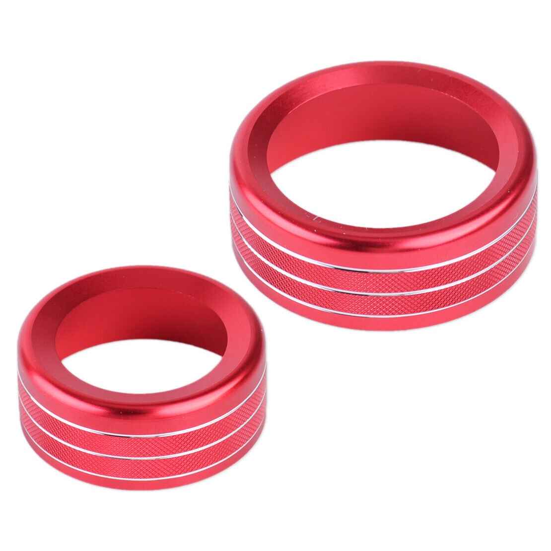3 Air Condition Switch Knob Circle Cover Trim Fit for Alfa Romeo Giulia Li
