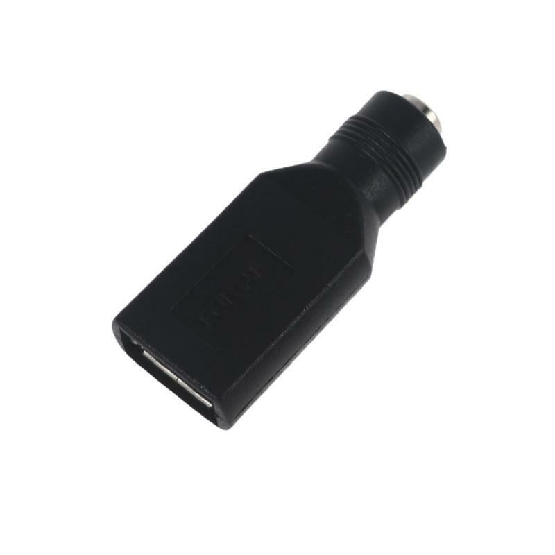 Barrel Jack Power Adapter USB to DC Adapter for Small DC or USB Charging Device