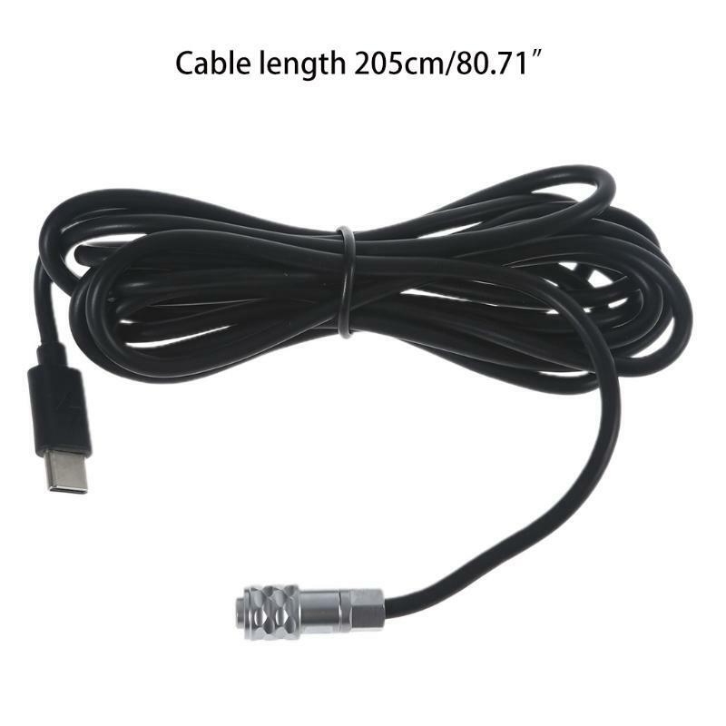 Professional USB C Type-C PD to WEIPU Two Pin Power Cable Suitable for BMPCC