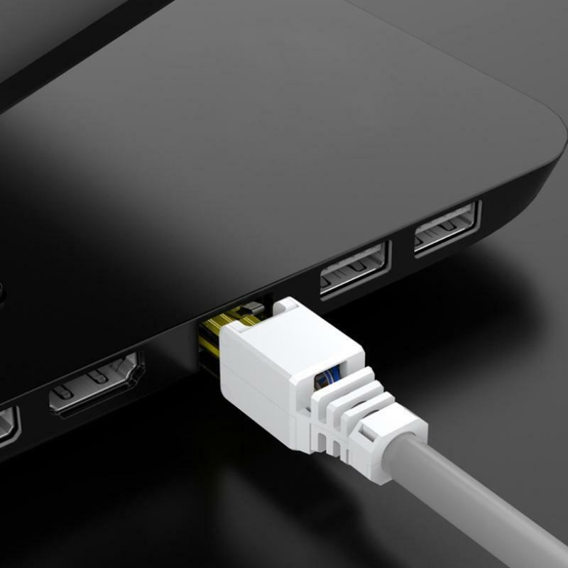 RJ45 Connectors No Crimp Crystal Head Connector Super Five CAT6 Tool-less