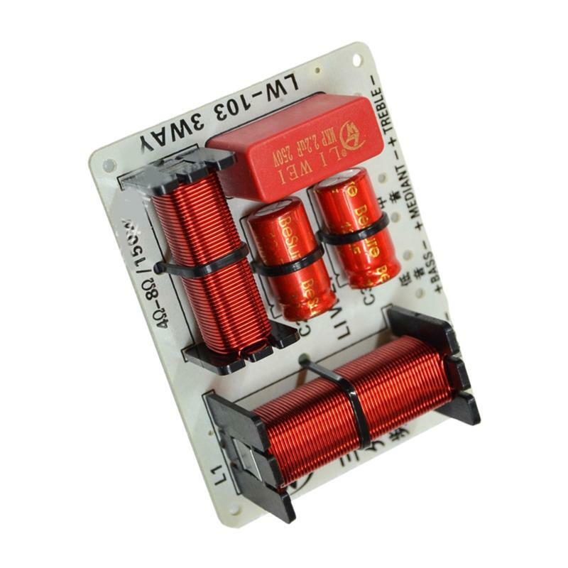 3 Way Frequency Divider Audio Speaker 1000~5000Hz for DIY Speaker Repair