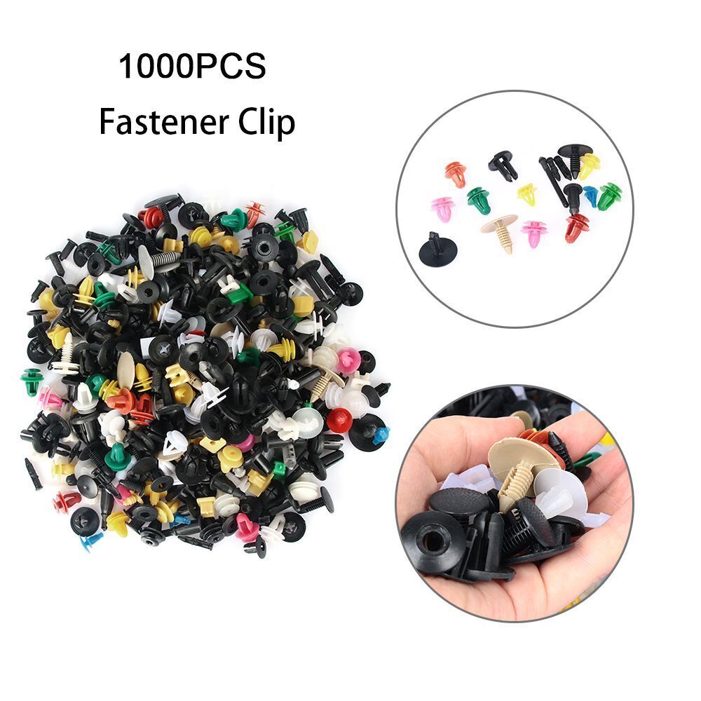 Colourful Car Fastener Auto Bumper Fender Clip Tool Trim Plastic