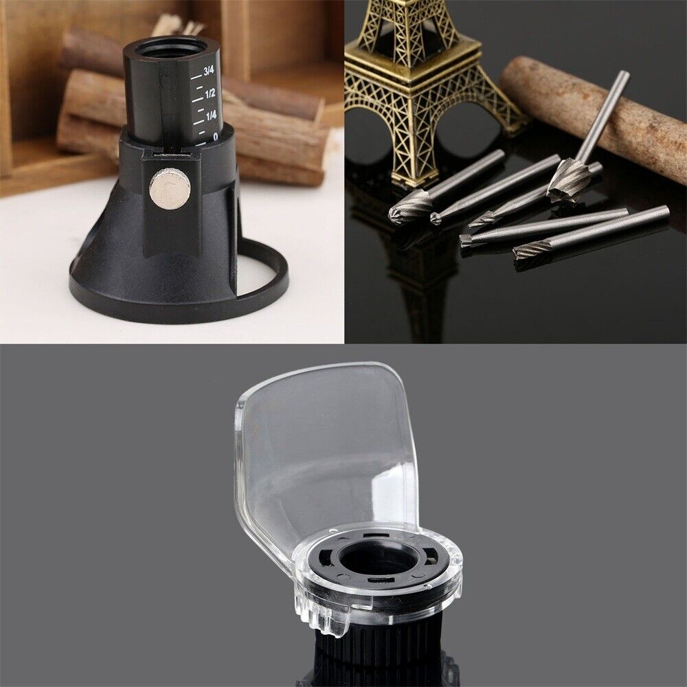 Polishing Grinding Bits Rotary Kit & Locator & Protective cover Grinder Tool C6B