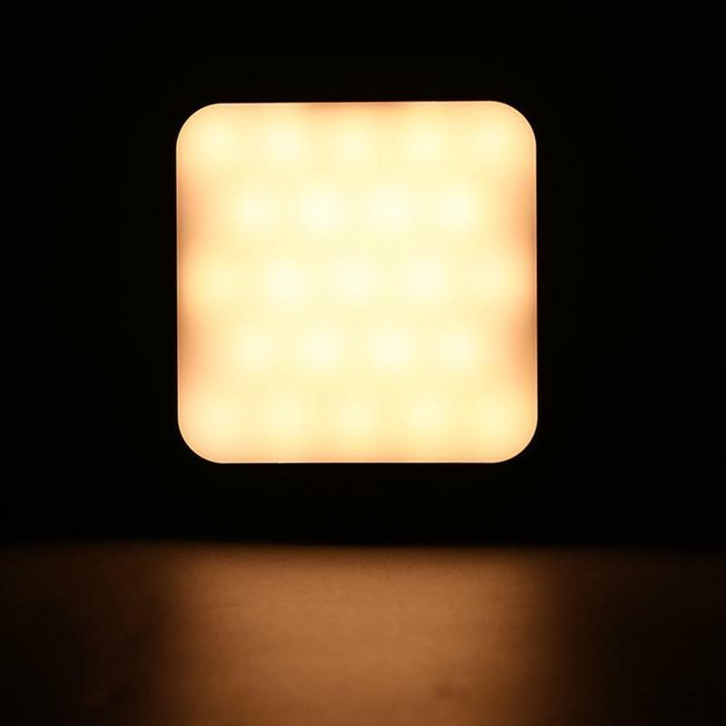 RGB Smart LED Video Light Built-in 2000mh Battery 64 LED Beads Floodlights