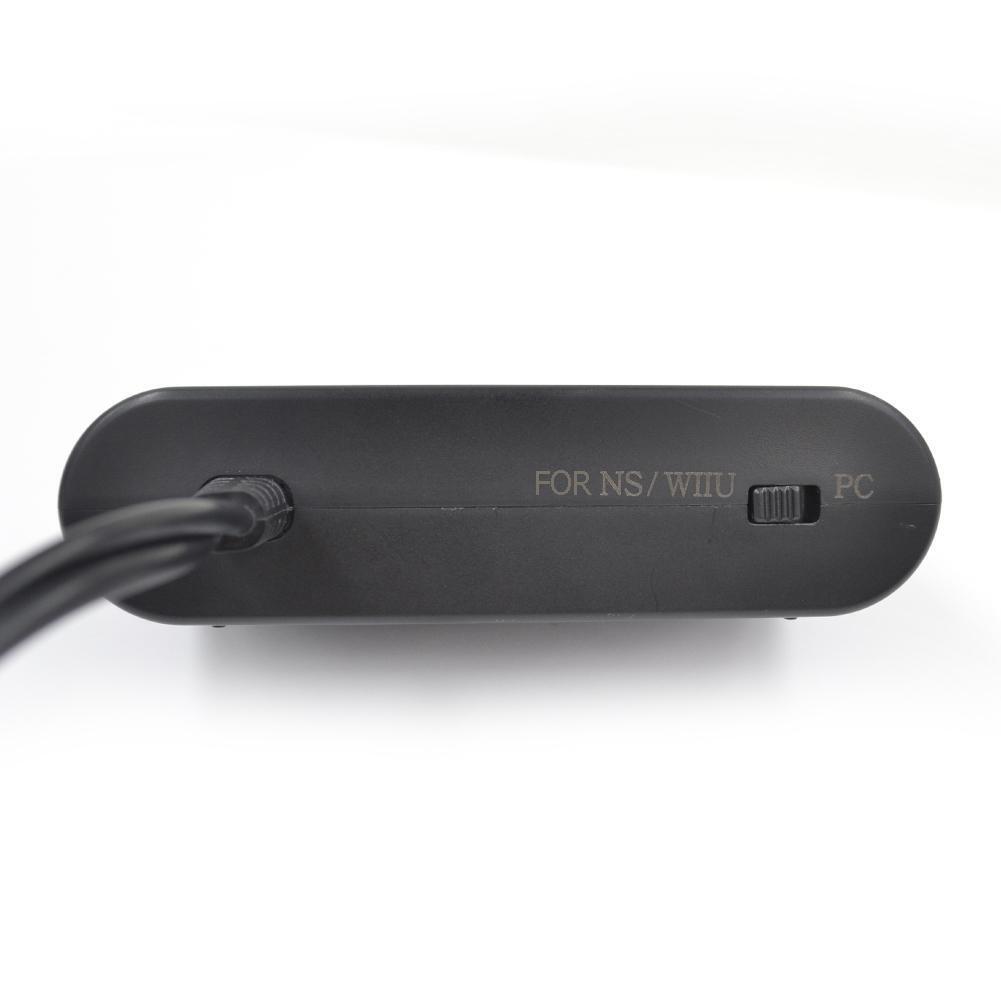 4 Port USB GC Gamecube NGC Controller Adapter Converter for Wii U Switch PC