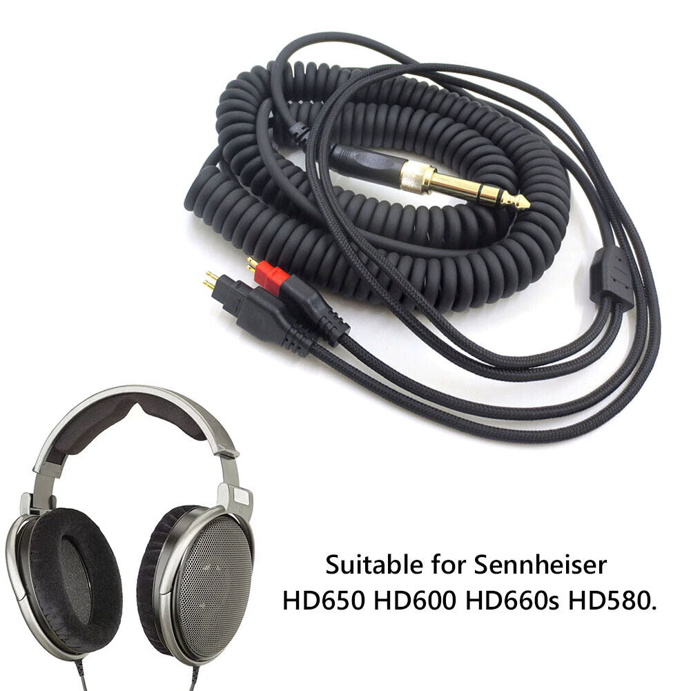 3.5mm 6.35mm Adapter Audio Cable for Sennheiser HD660S HD650 Headphones