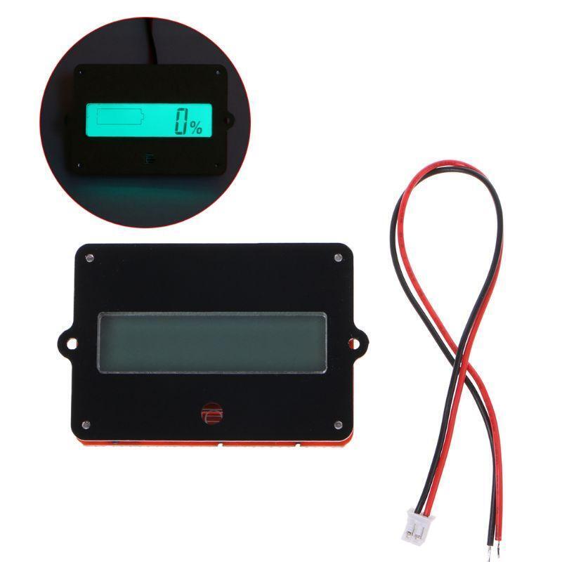 Battery Capacity Tester Indicator For Lead-acid Lithium LiPo LCD 12V 24V 36V 48V