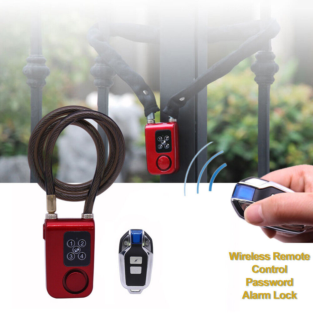 Anti-Theft Smart Bike Lock Bluetooth-compatible Control Cycling Security Al