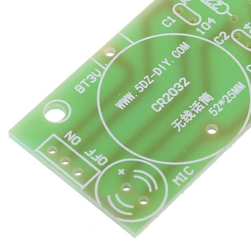 Simple DIY FM Wireless Microphone Parts Electronic Training Kit Hot