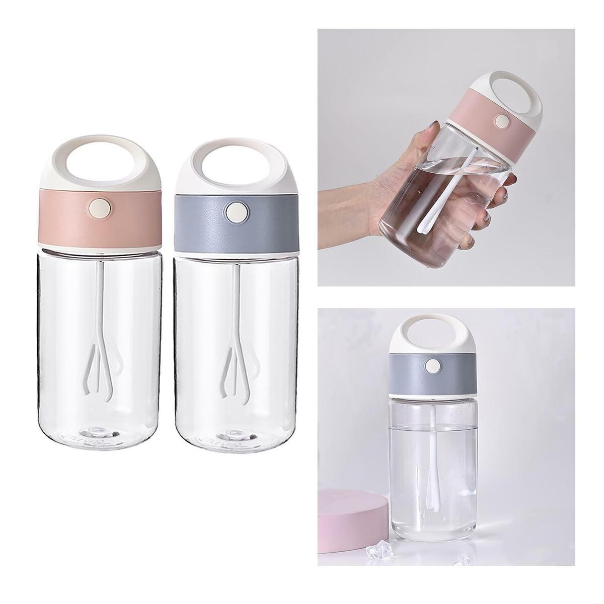 2pack Electric Shaker Protein Bottle  USB Rechargeable Mixer Blender