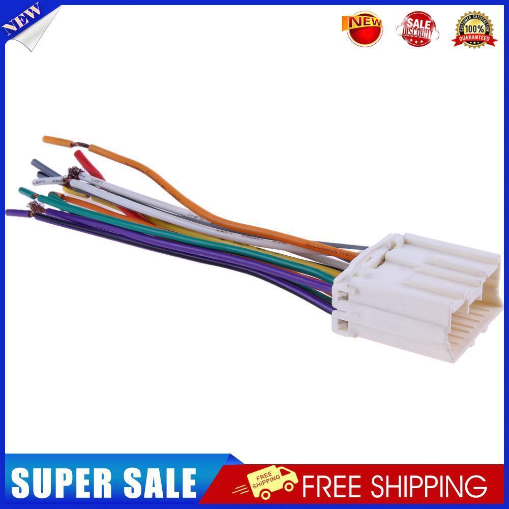 Car Stereo CD Player Wiring Harness Radio Wire Plug for Mitsubishi JOYEAR
