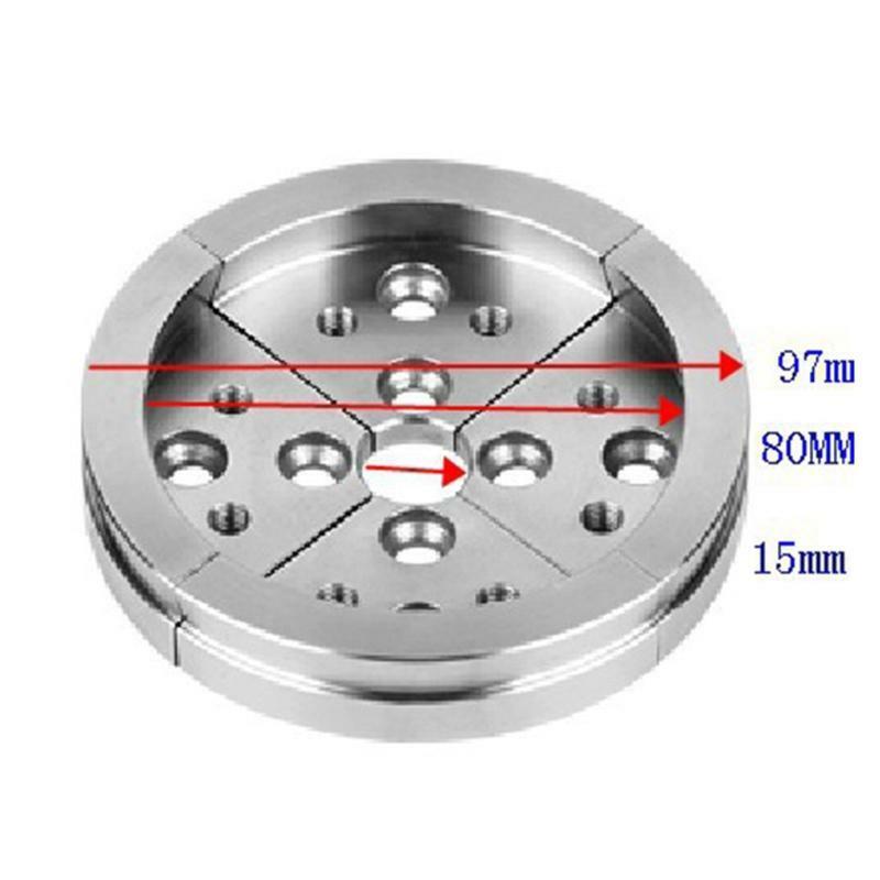 Aluminium Alloy Wood Turning Lathe Chuck Wood Spinning Clamping Support